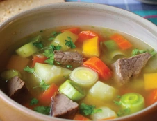 A bowl of cawl.
