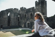 <p><span><span><span><span><span>Castell Caerffili (</span></span></span></span></span>Caerphilly Castle), South Wales</p>
