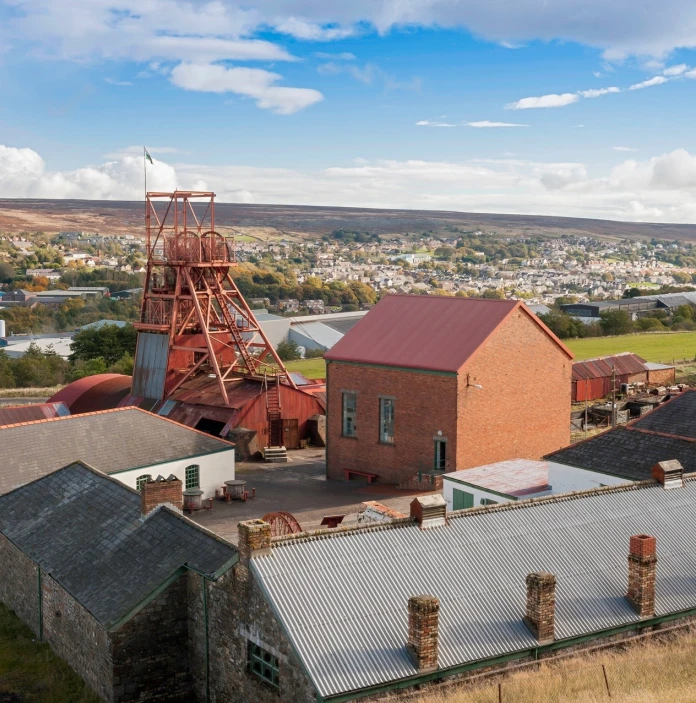 Llun o'r tu allan i Big Pit: Amgueddfa Lofaol Cymru