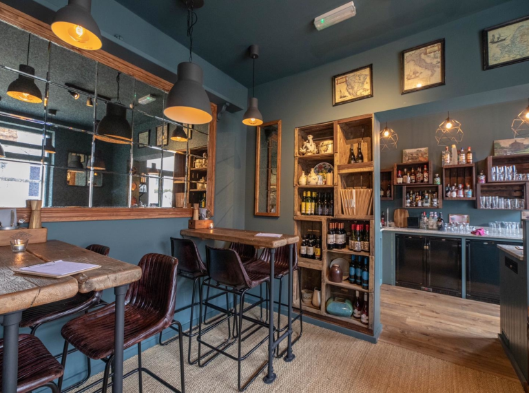 interior of restaurant