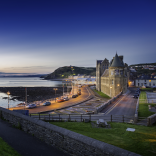 Blick auf Aberystwyth vom Constitution Hill aus.
